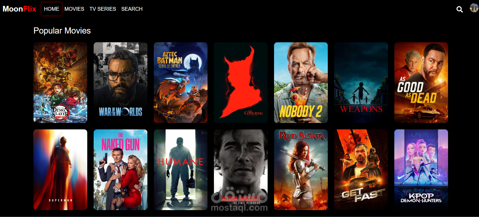Movies Website
