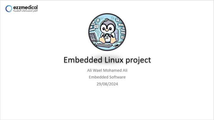 اتمام مشروع في مجال Embedded Linux + عمل عرض تقديمي احترافي للمشروع