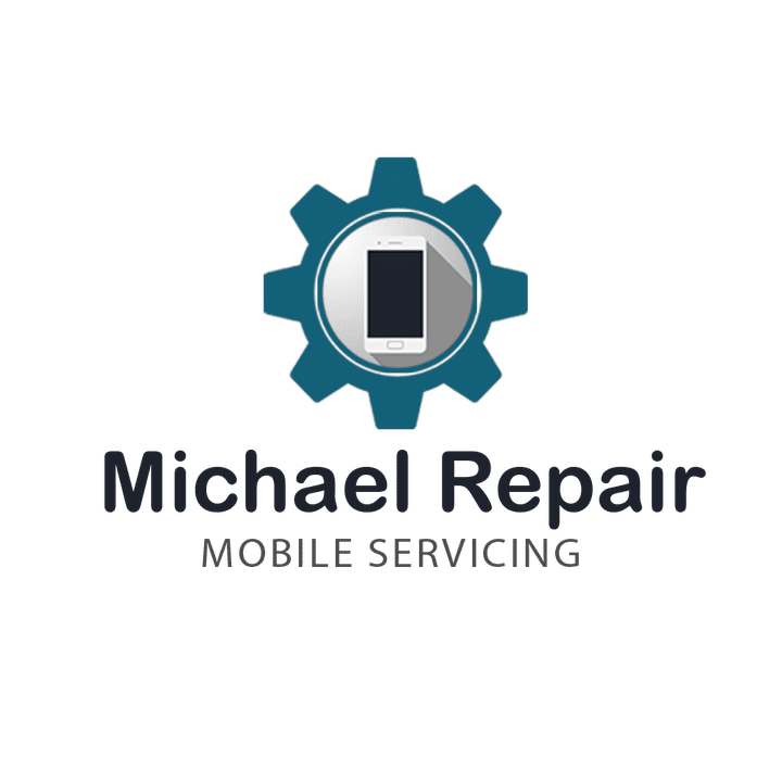 logo and business card for michael repair