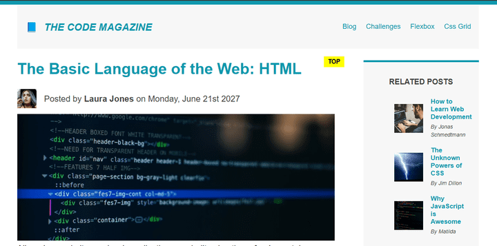 html-artical