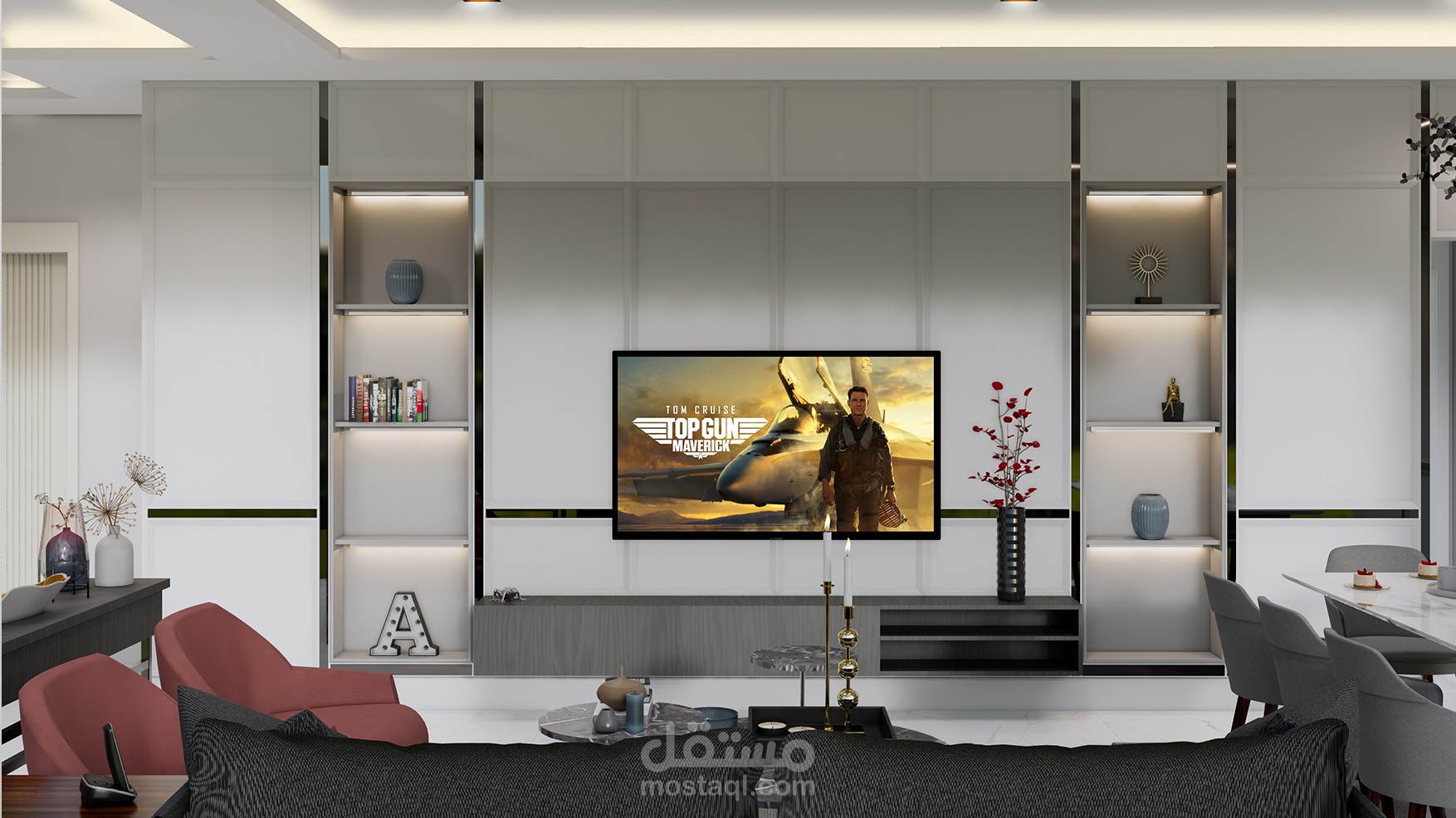 تصميم داخلى -  ريسبشن