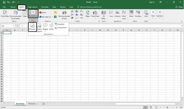 إدخال وتحليل البيانات المالية باستخدام Excel