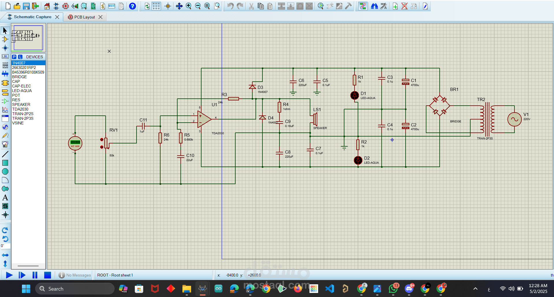Audio amplifier