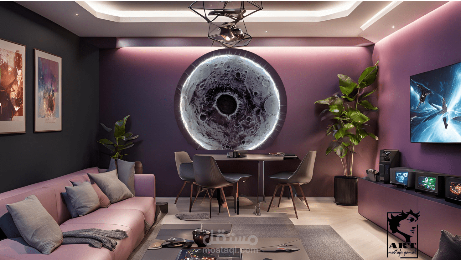 افكار ابداعية فى التصميم الداخلى