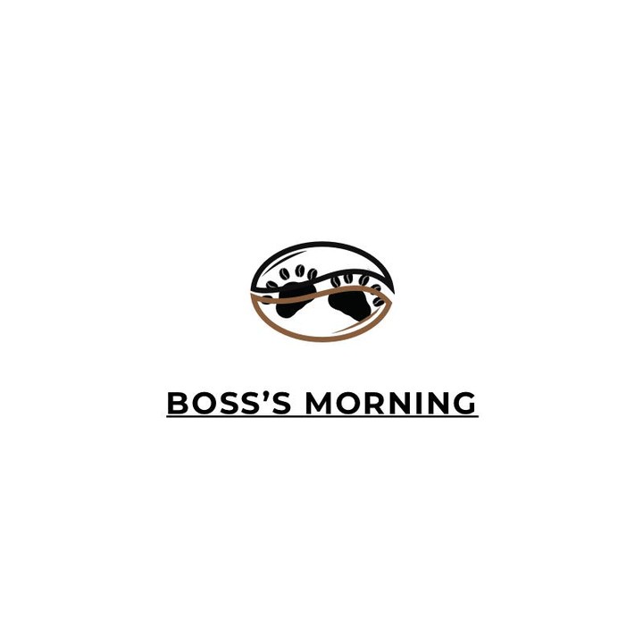 تصميم شعار لمقهى Boss's Morning