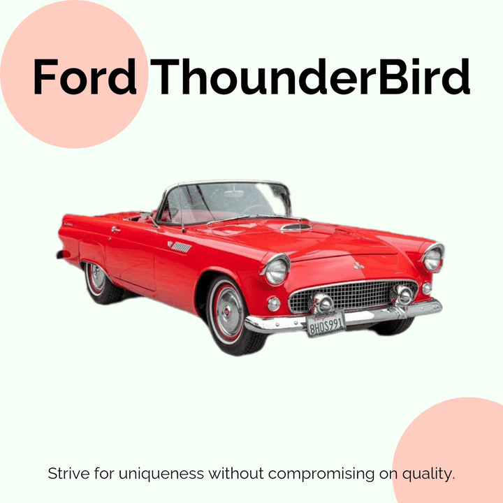 بوستر لسيارة "Ford ThounderBird"