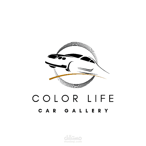 تصميم شعار لمعرض سيارات " COLOR LIFE"