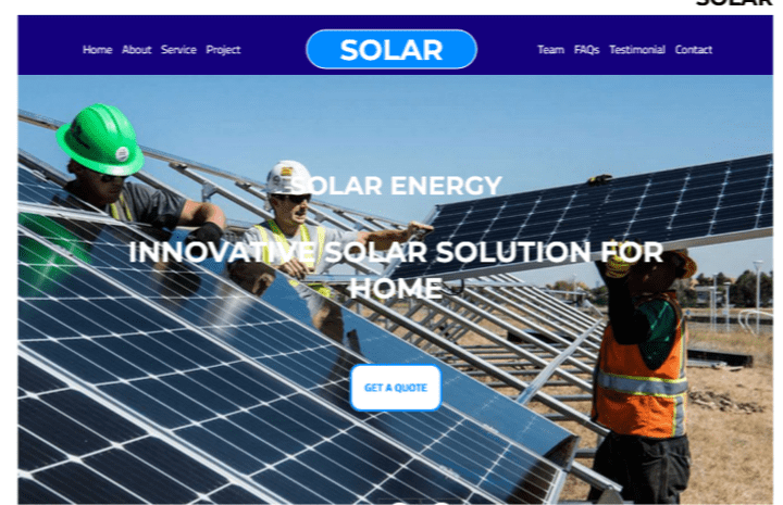 Solar energy Campany  | شركة سولار طاقه متجددة