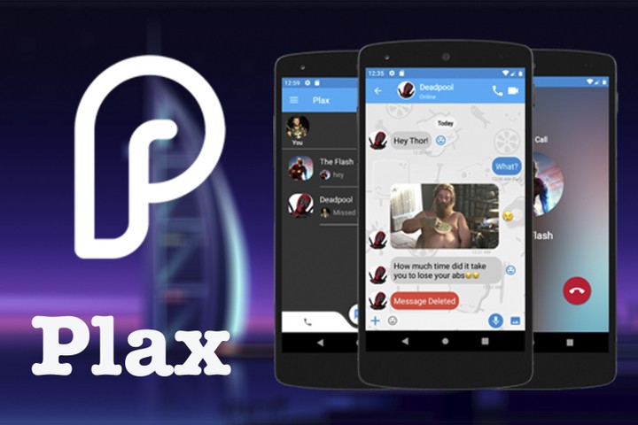 Plax - تطبيق دردشة أندرويد مع مكالمات صوتية/فيديو