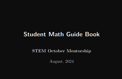 Latex file for Math study