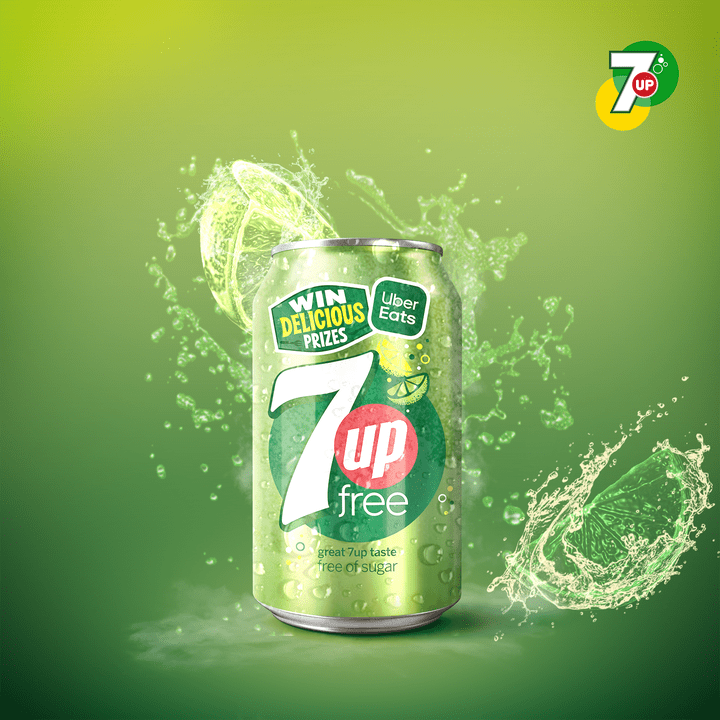 اعلان ل 7up .