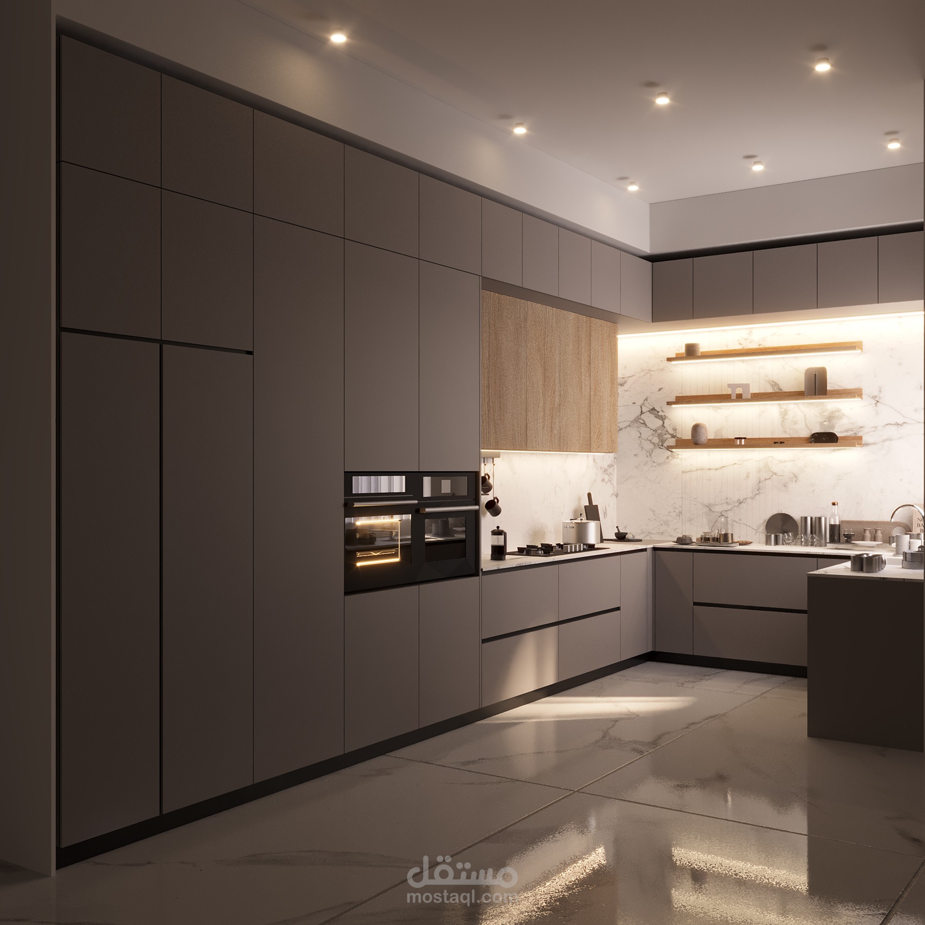 intirior design and render(kitchen)