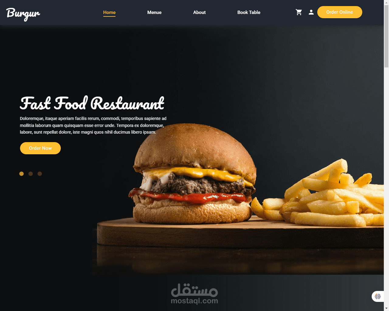 Burgur store