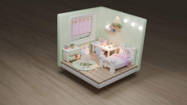 3D kid Room