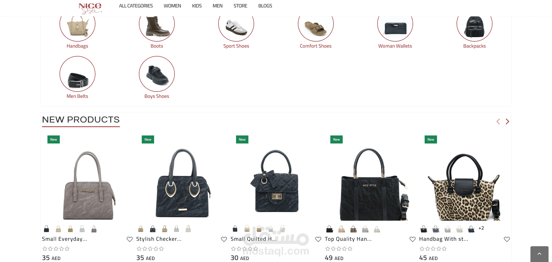 Nice Style Ecommerce Website