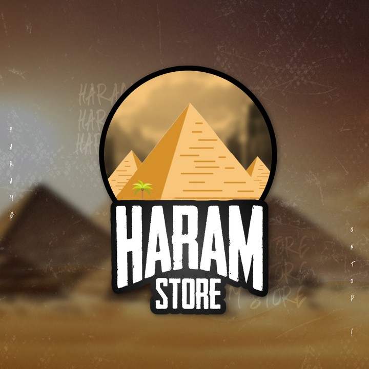 Haram Store Logo | شعار هرم ستور