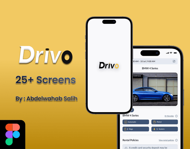 Drivo - Car rentals app