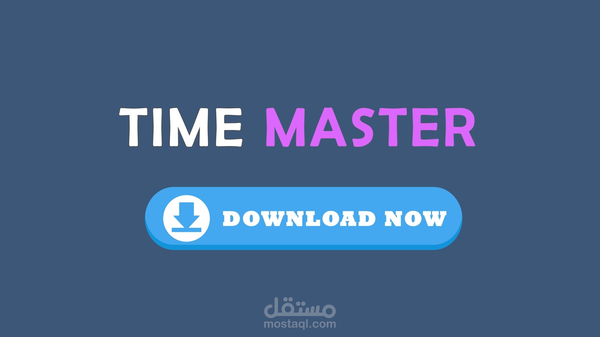 TIME MASTER - 2D Motion Graphics - موشن جرافيك احترافى