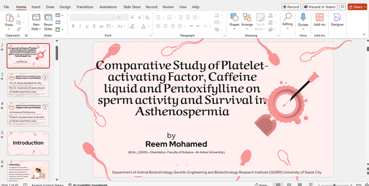 تصميم عرض تقديمي باستخدام PowerPoint