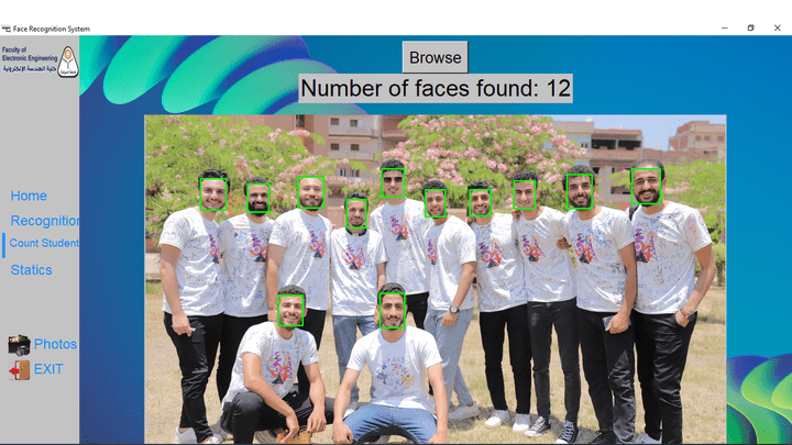 Desktop Attendance Management System Using Face Recognition ( Python )