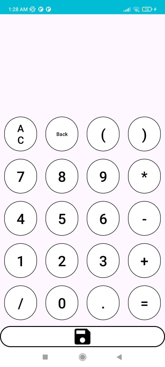 simple calculator using to make calculations