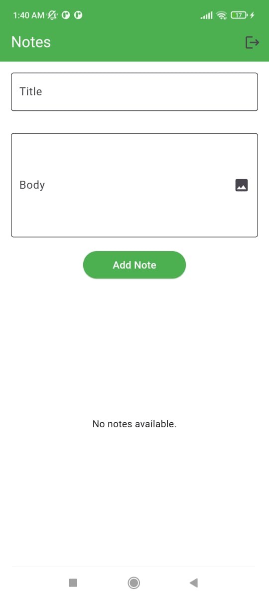 Simple Note App