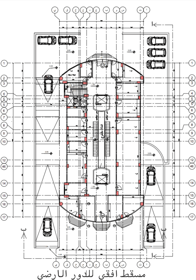 تصميم معماري و إنشائي لمول تجاري