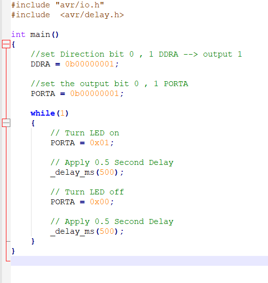 LED _ Delay (avr interface)