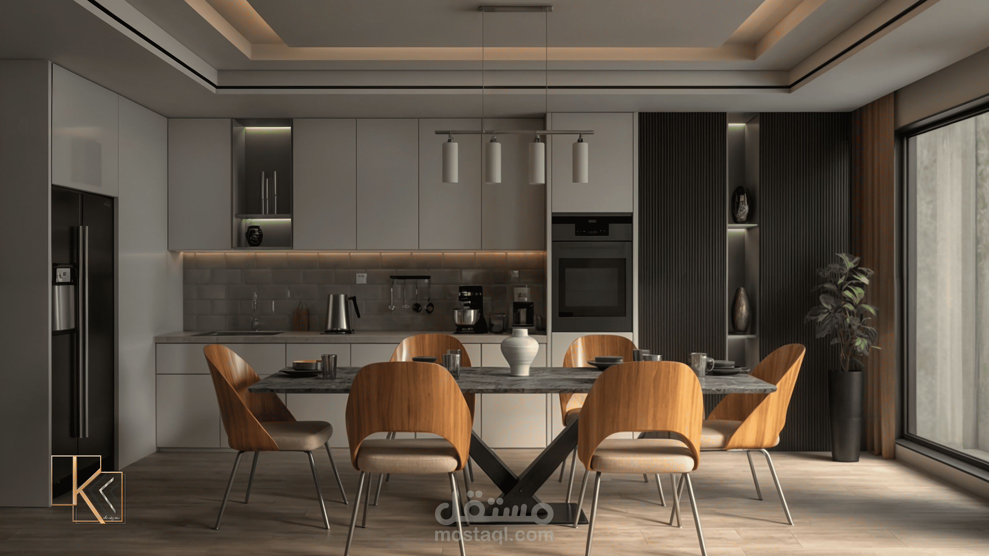 تصميم مطبخ (Kitchen design & visualization) | مستقل