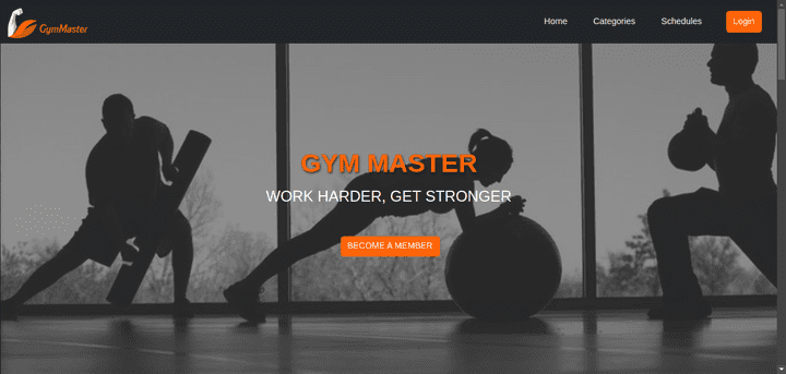 "GymMaster: منصة متكاملة لإدارة الأعضاء والاشتراكات في الصالات الرياضية"