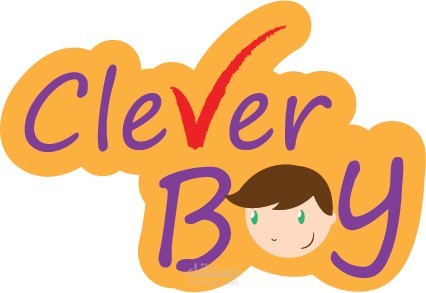 تصميم شعار Logo clever boy