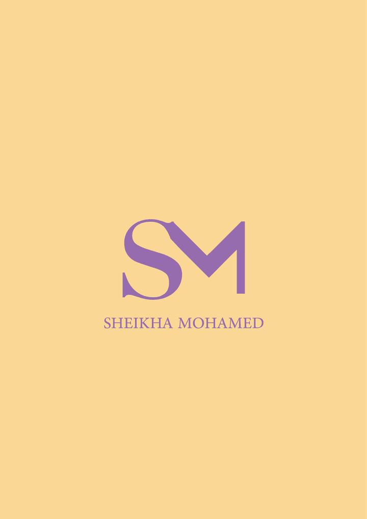 شعار هويه بصريه ل SM Shaikhah Mohamed