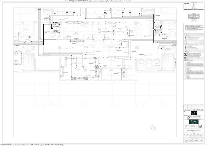 •Electrical System Design: Developing robust and code-compliant electrical systems that meet the project's power requirements.