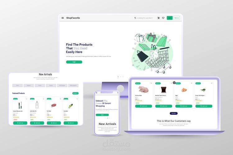 ShopFavorite Ecommerce App