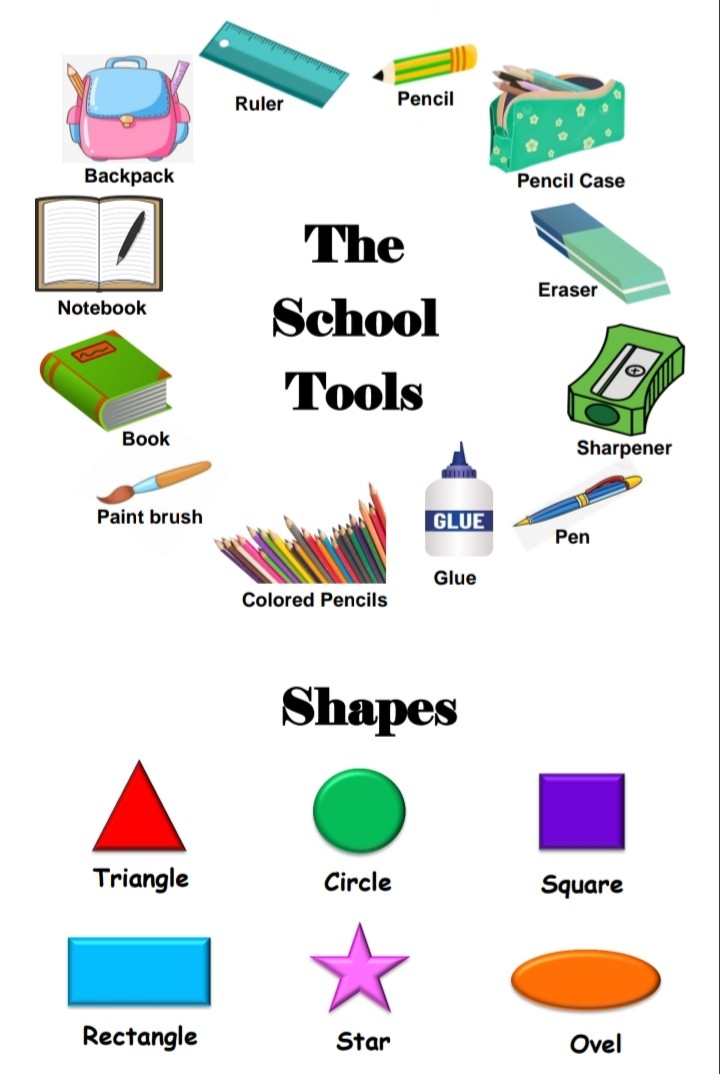 مذكراتي لتاسيس الاطفال في اللغة الانجليزية