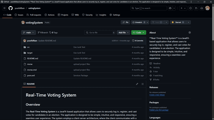 Real-Time Voting System