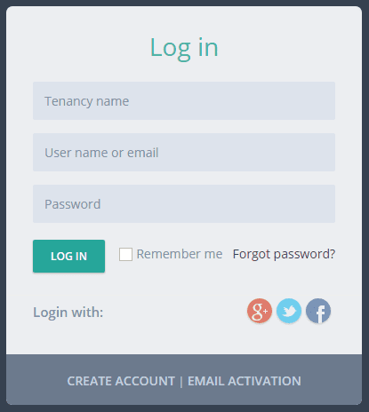 Login