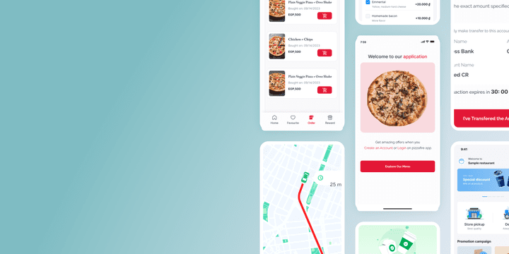 Pizza delivery app