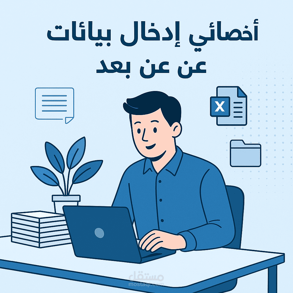 أخصائي إدخال بيانات عن بعد