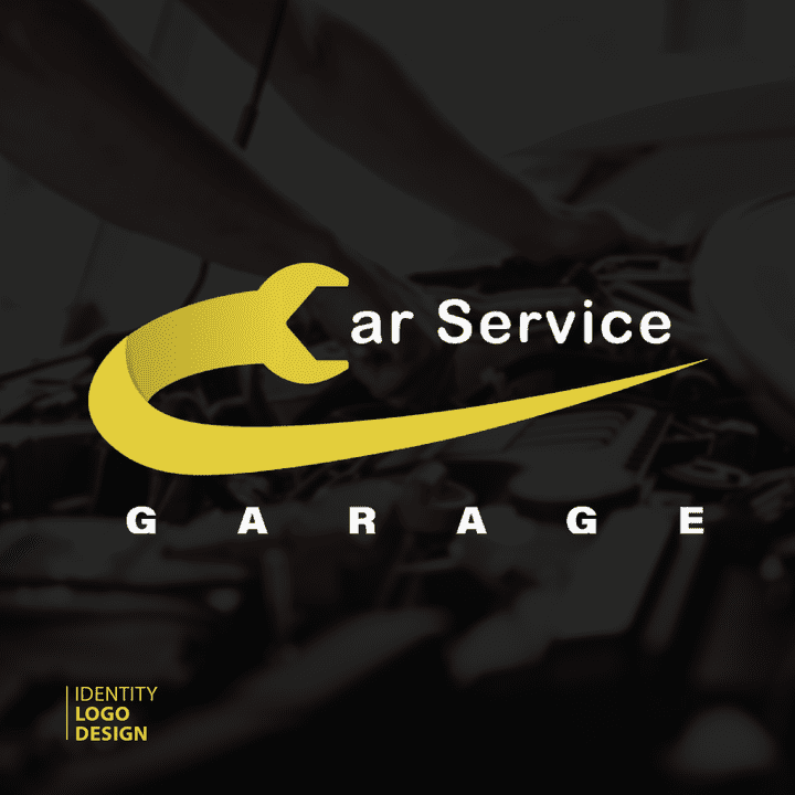 Identity design for car service garage