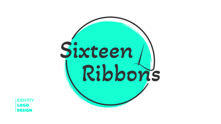 Visual identity design for sixteen ribbons