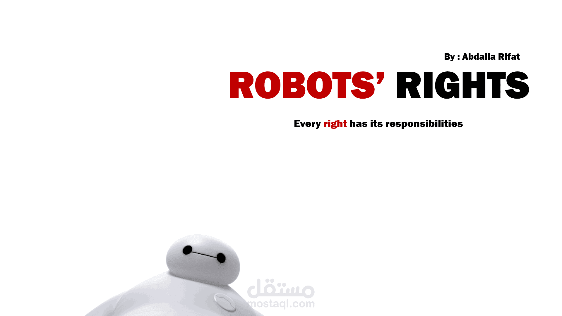 ROBOTS' RIGHTS POWERPOINT PRESENTATION