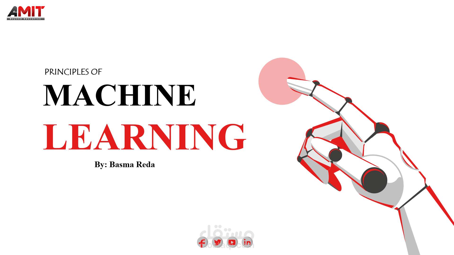 Machine Learning POWERPOINT PRESENTATION