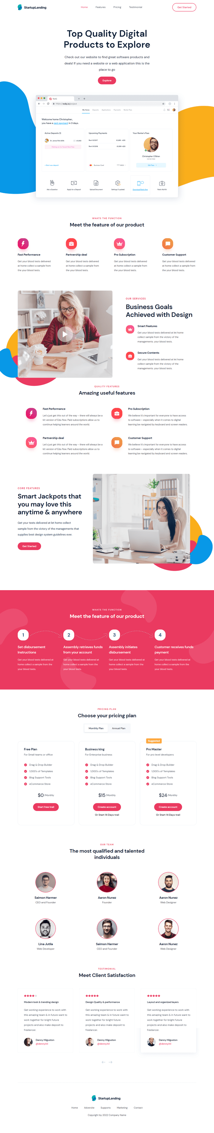 Landing Page