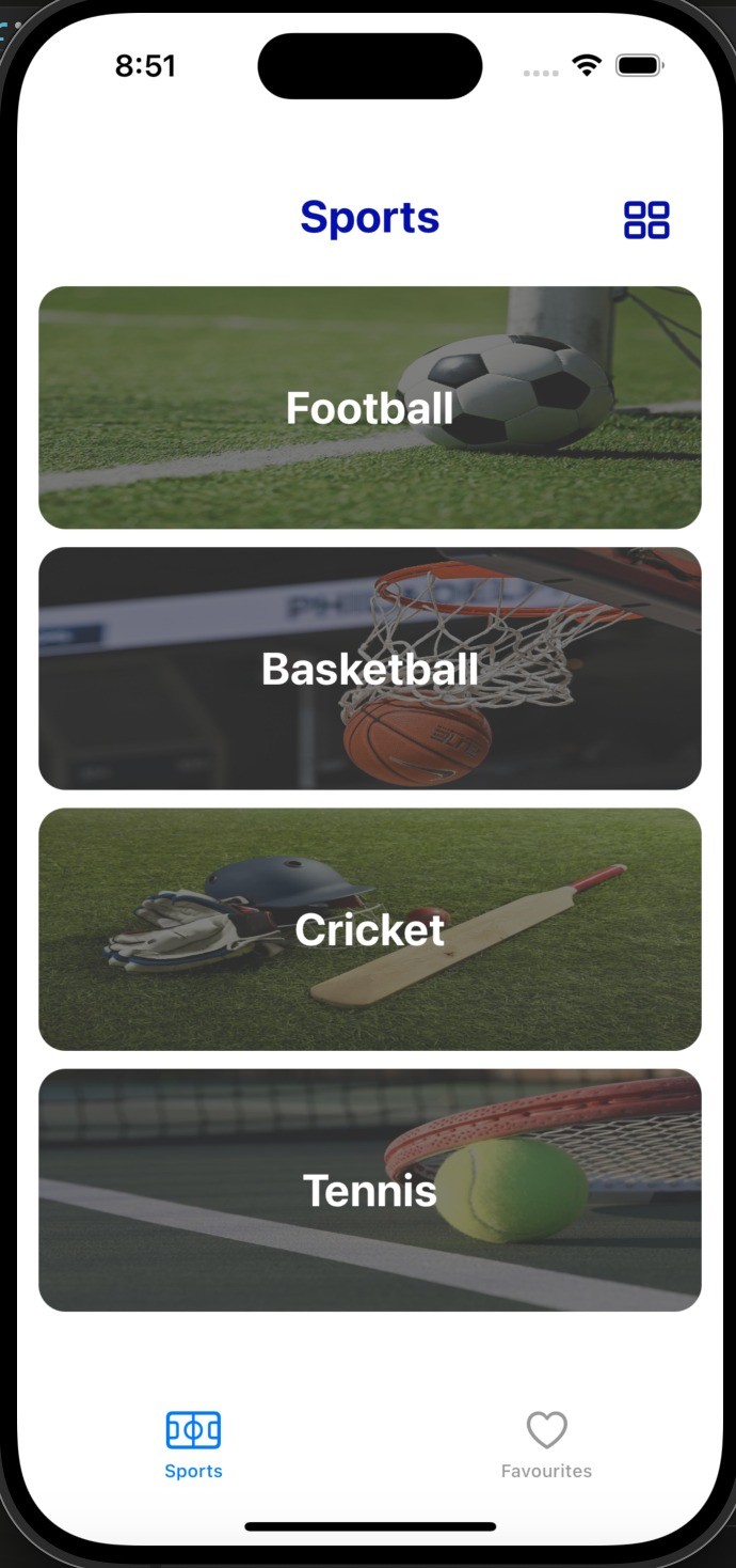 Sports App