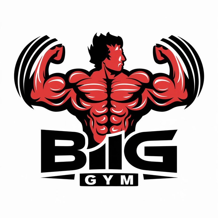 لوجو او شعار لجيم يدعي (Big Gym)