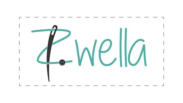 Zwella handmade bags logo design