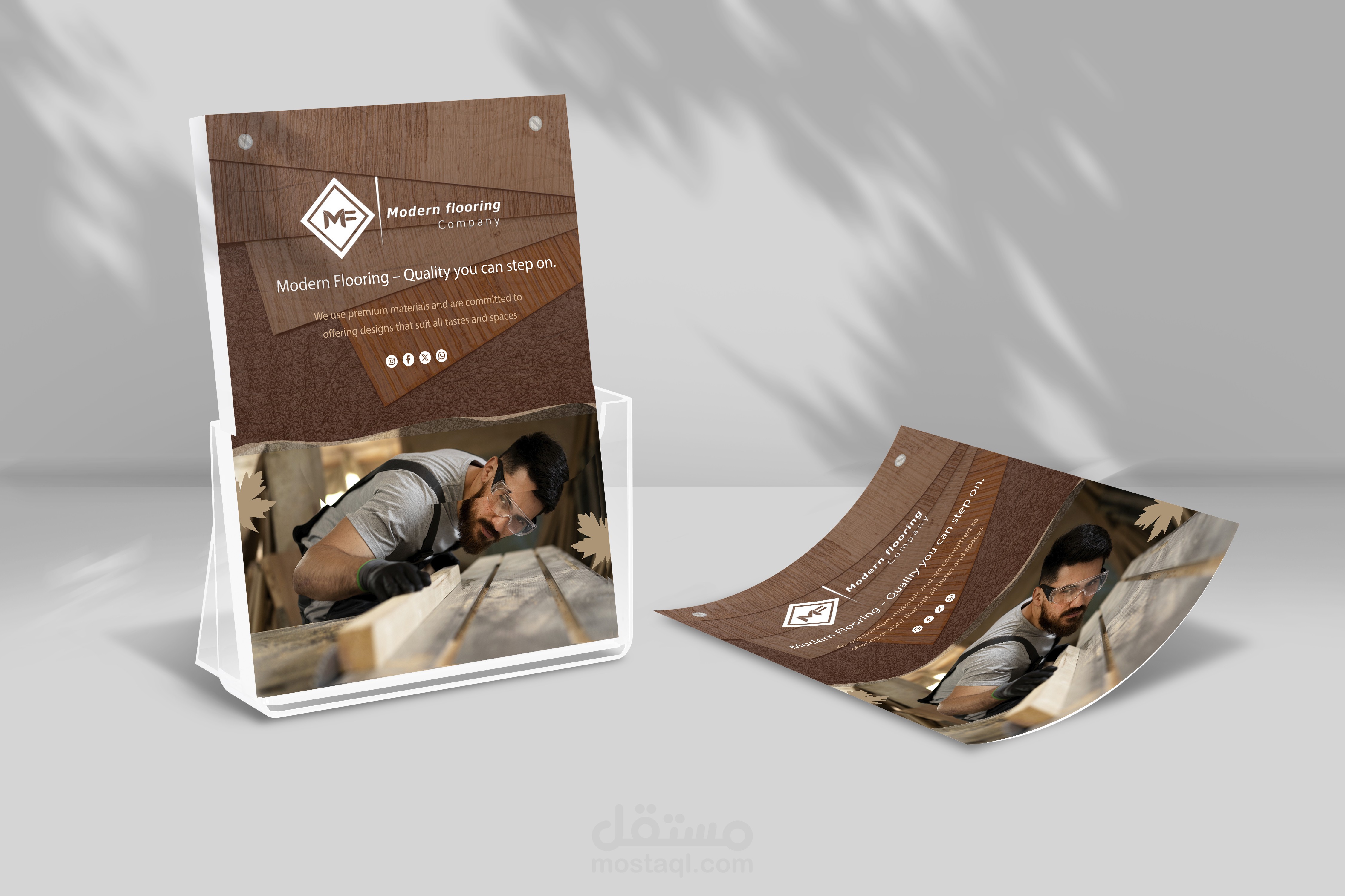 تصميم بروفايل مودرن فلورينج