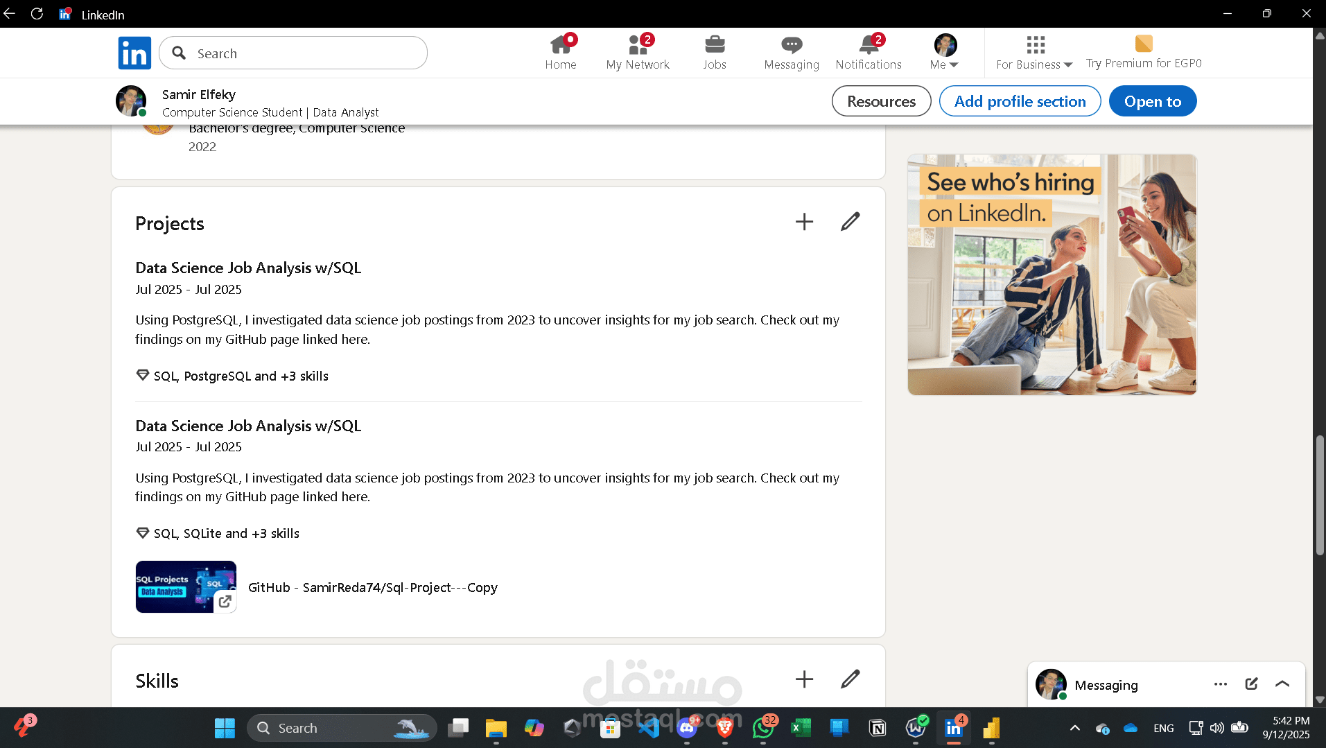 SQL Data Analytics Project