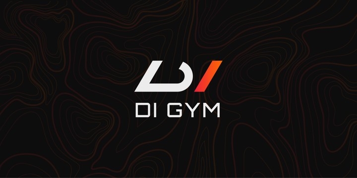 di gym logo design